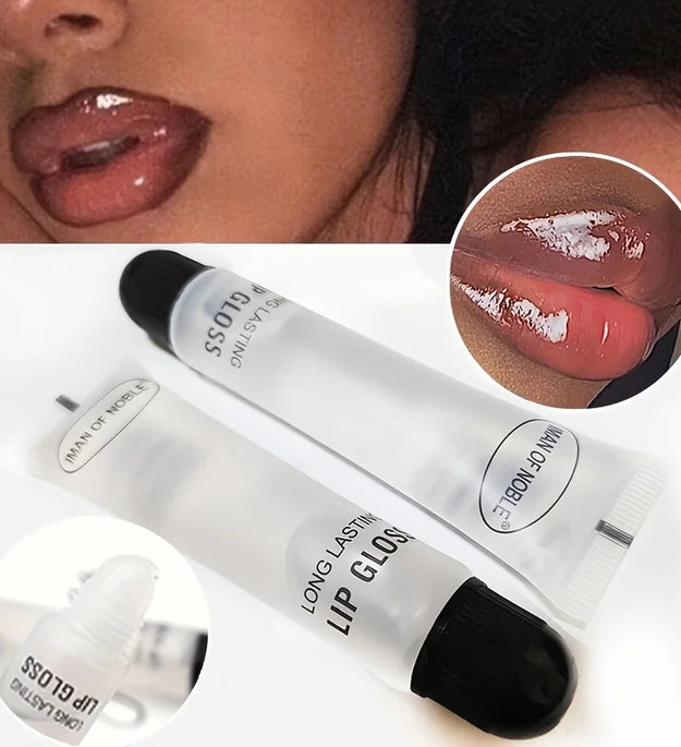 6pcs Glossy Finish Lip Gloss, Moisturizing Cream for All skin Types,Non-Sticky Hydrating Lip Oil, Long-Lasting Shine for Dry Lip