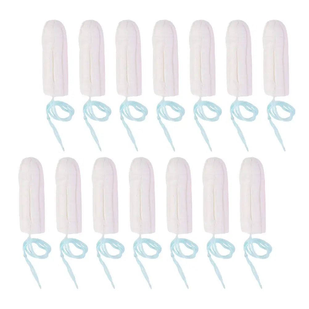 50Pcs Sanitary Tampons Cotton High-Grade Material Finger Push- Day Night Use Female Menstrual Supplies Comfortable