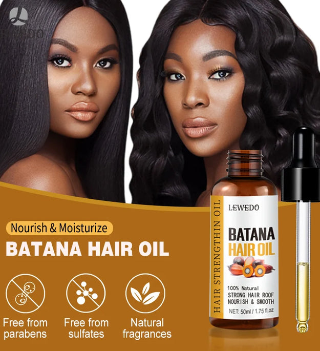 100% Pure Batana Hair Care Oil Hair Growth Oil For Natural Treatment Nourish Reduce Hair Loss Anti-Breakage Hair Thickn Products