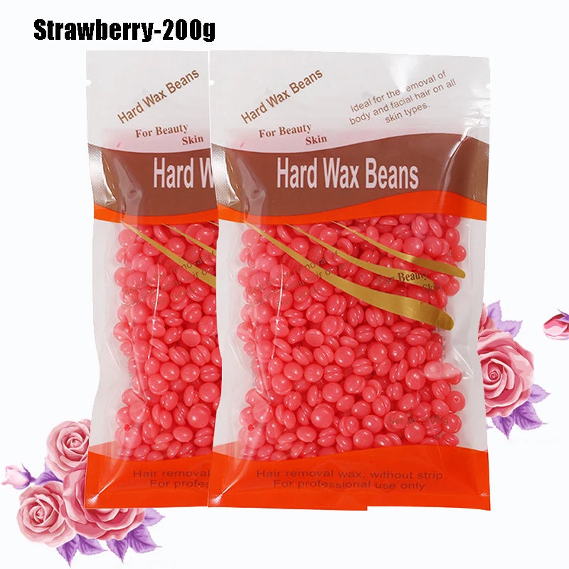 1000g/200g/50g  Hot Wax Hair Removal Depilatory Waxing Wax Beads For Wax Heater Painless for Body Hairs Removal Beans