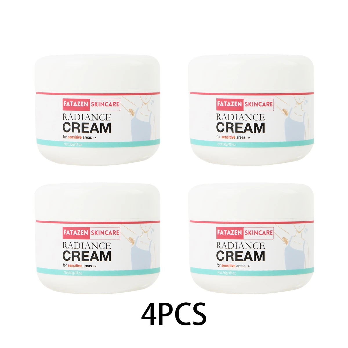30g/1pcs Underarm Whitening Cream,Enhances Skin Radiance,Dark Spot Fading,Suitable For Inner Thighs,Armpits,Knees And Elbows