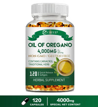 Oil of Oregano 4000mg - Relieves Bloating and Flatulence, Boosts Immunity - BlissFully