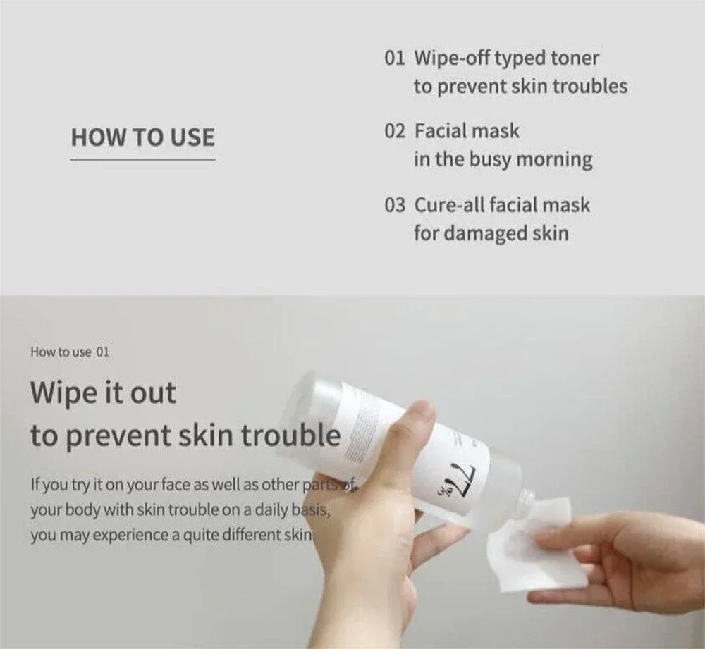 Anua Skincare HeartLeaf 77 Toner Moisturizing Pore Cleansing Oil Exfoliating Oil Control Quercetin Face Wash Deep Cleansing - BlissFully