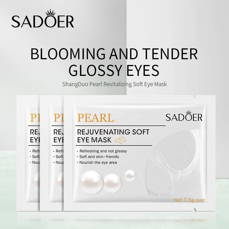 5/10/20 Pairs SADOER Crystal Collagen Eye Mask Anti Dark Circles Removal Eyes Bag Moisturizing Eye Patches Beauty Eyes Skin Care