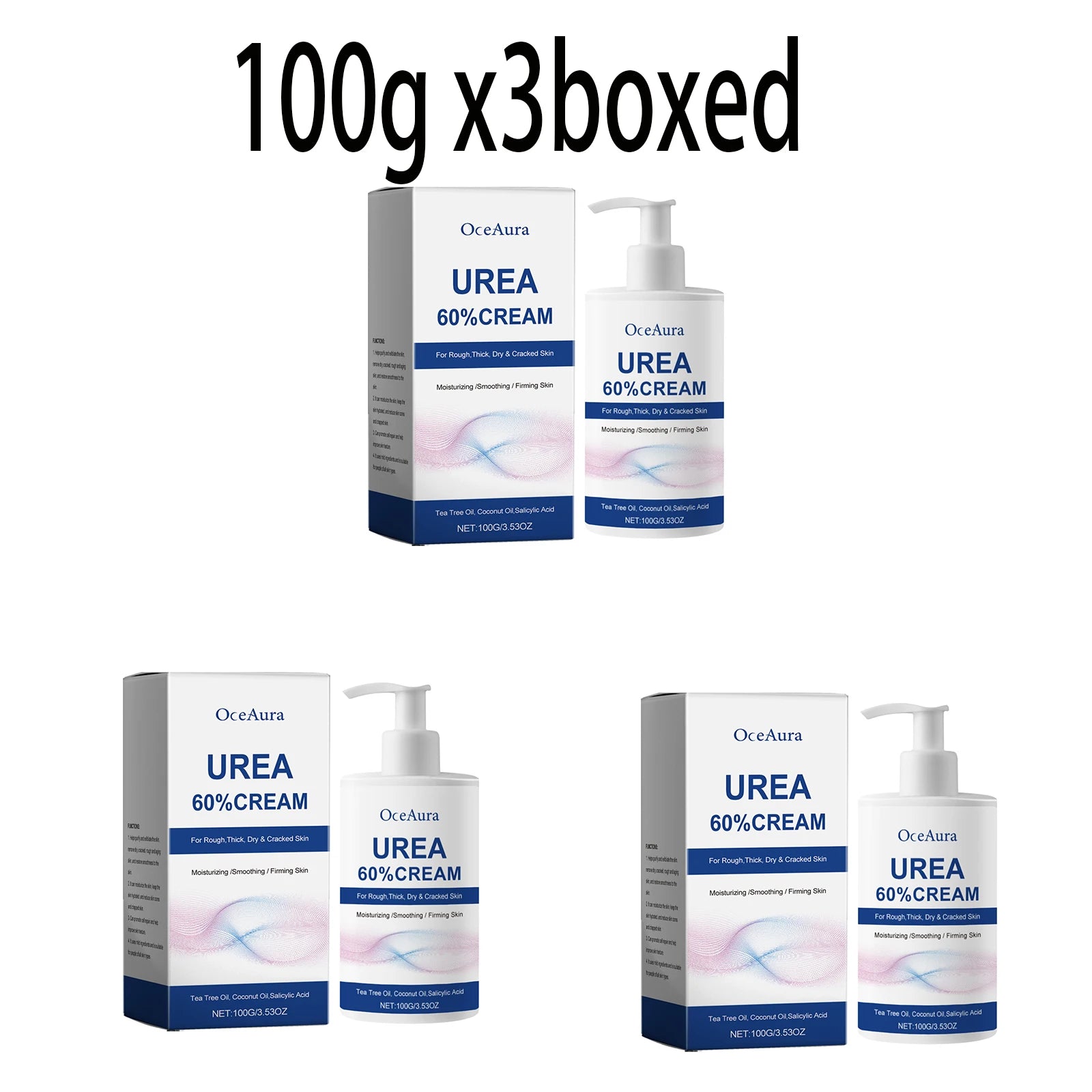 60% Urea Foot Cream Heel Repair Moisturizing Soft Relieve Drying Cracked Remove Calluses Dead Skin Removal Hand Foot Skin Care