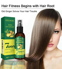 Ginger Care Hair Spray Hair Growth Essence Nourish Hair Roots Massag Scalp Repair Hair Quality Control Oil Hair Care Solution - BlissFully