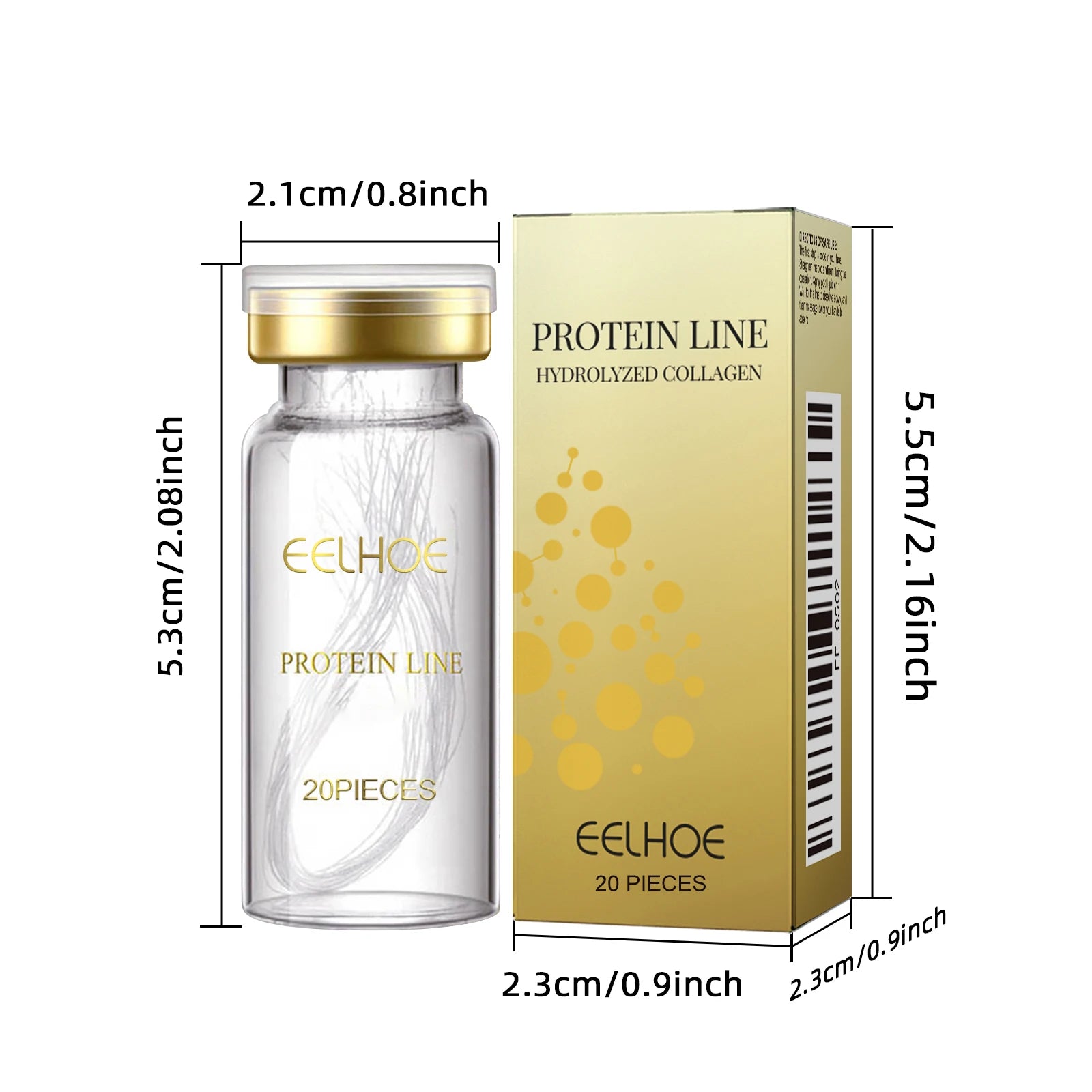 Protein Thread Lifting Set Fade Fine Lines Wrinkle Absorbable Protein Threads Collagen Face Filler Firming Moisturizing Serum