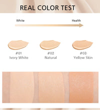 Liquid foundation naturally covers flaws without sticking powder, plain face cream, transparent foundation, conceals blemishes - BlissFully