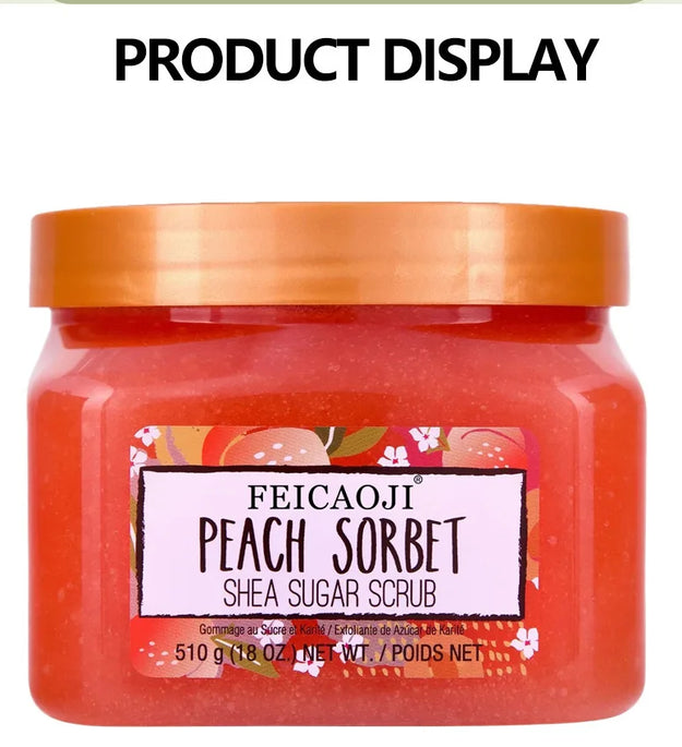 Sugar scrub skin care arbutin sugar salt exfoliating bath salt body scrub