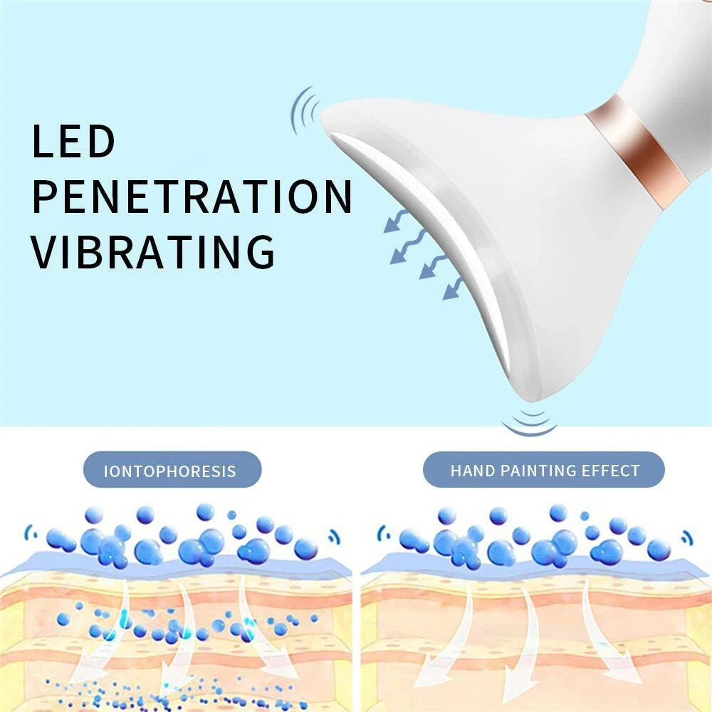 Microcurrent Facial Massager – Lift & Firm Skin, Reduce Wrinkles Face, Neck & Eye Rejuvenation