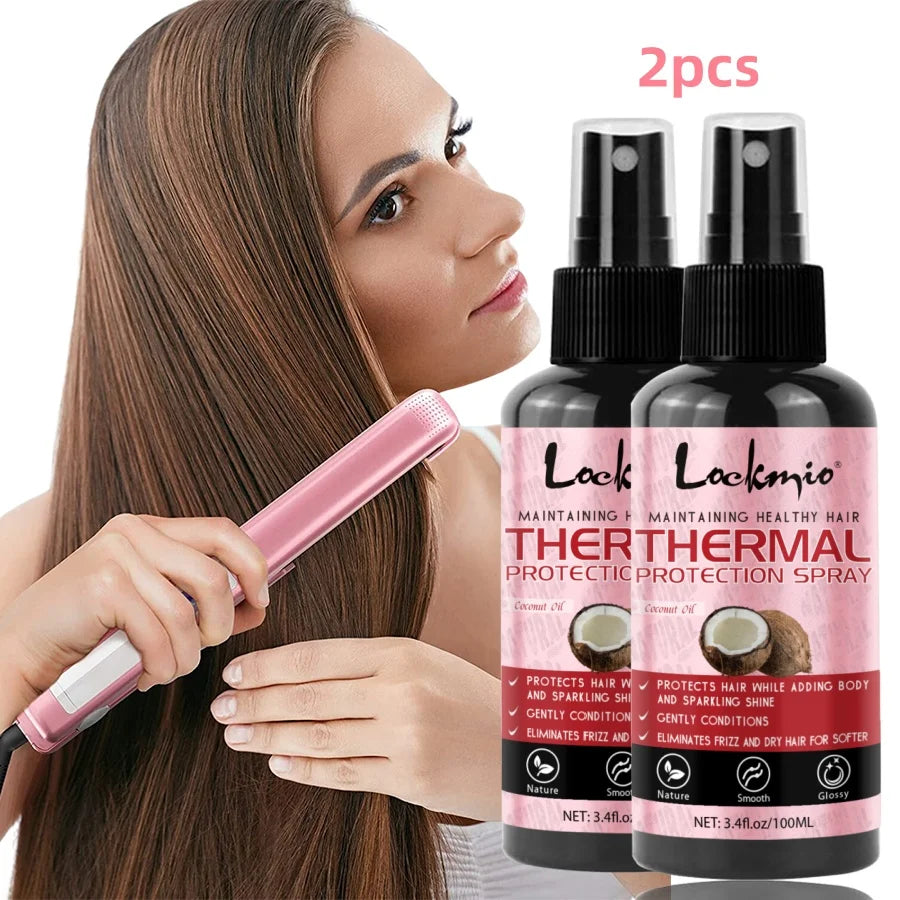 Thermal Protection Spray for Hair Heat Protector Serum Protect Hair From UV Damaged Moisturizing Hair-care Conditioner for Women - BlissFully
