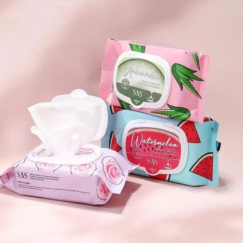 Disposable Makeup Remover Wipes Gentle Cleansing for Sensitive Skin Oil Free Hypoallergenic Facial Wipes