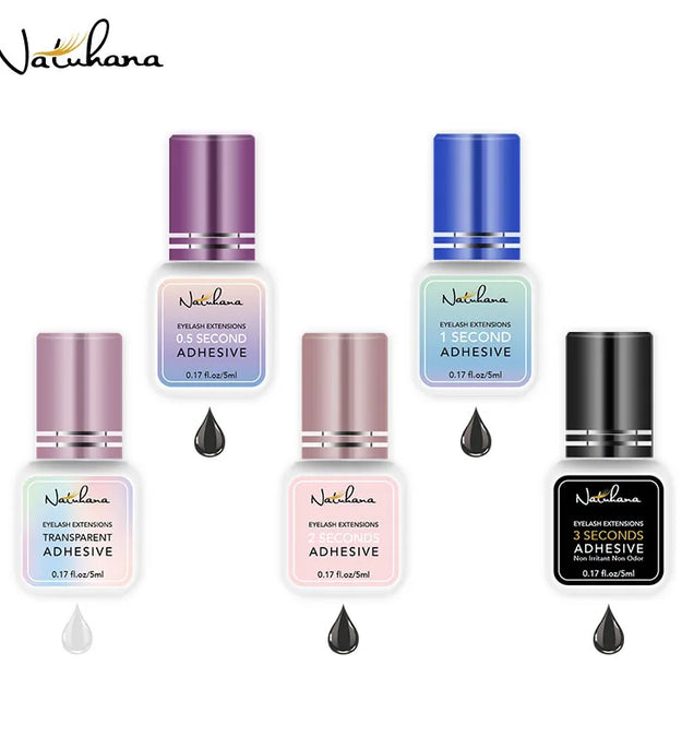 Professional 5ml 0.3S 0.5S 1S 2S 3S Eyelash Glue Fast Drying Strong False Eye Lash Extension Glue Adhesive