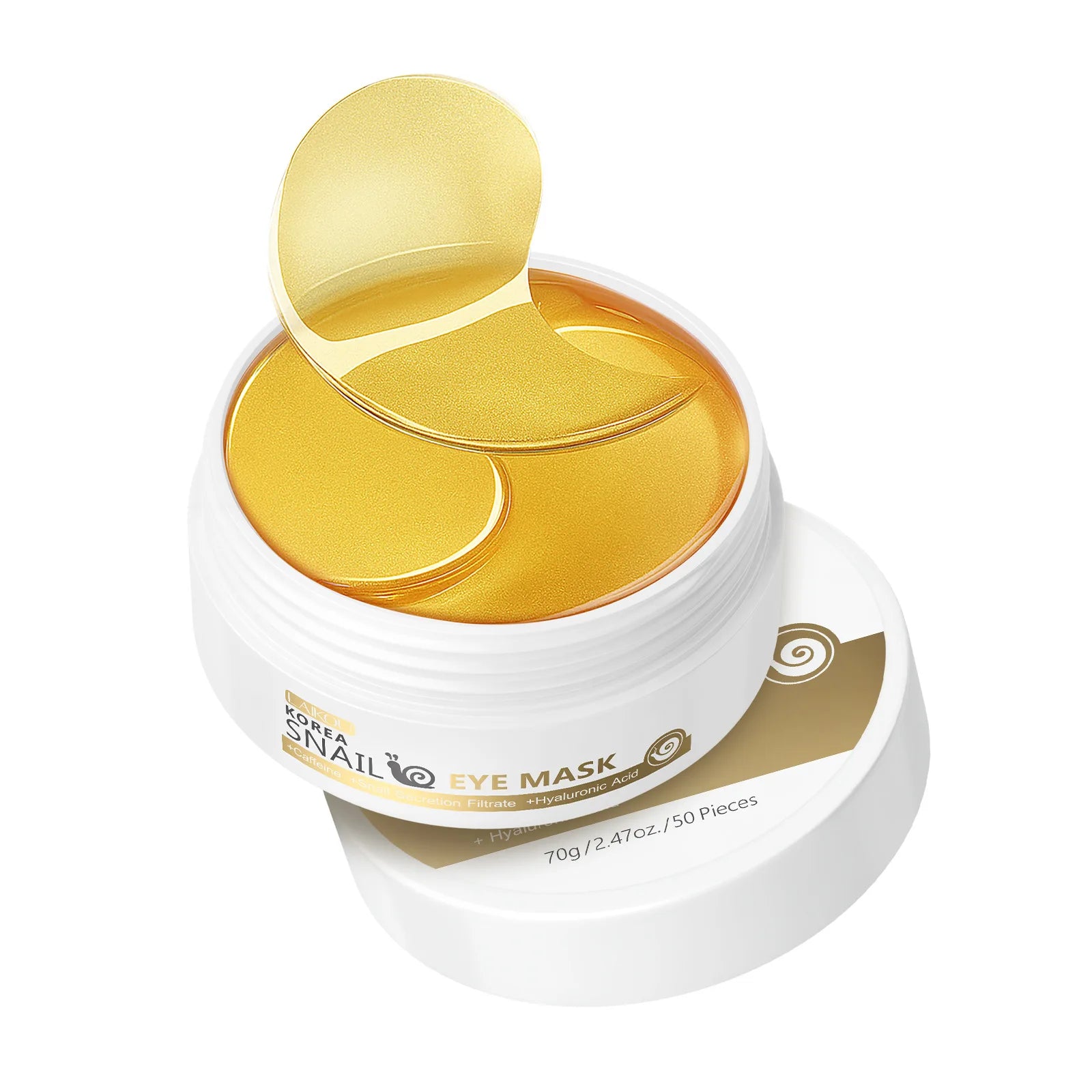 LAIKOU Japan Sakura or Snail  Eye Mask Fade Dark Circles Hydrating Moisturizing Care Eyes Mask Face Care Product