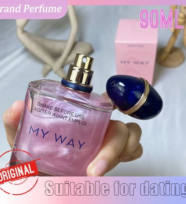 Luxurious Brand 90ML Women Perfume Long Lasting Fragrance Sweet Floral And Fruity Scent Body Spray Romantic Dating Eau De Parfum