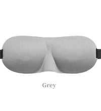 Soft 3D Contoured Sleeping Mask Breathable Eye Shade Comfortable Lightweight Eye Cover for Men and Women Night Travel Rest Aid - BlissFully