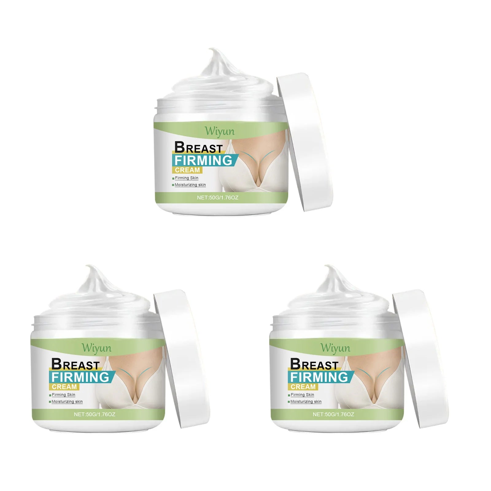 Breast Firming Cream Lifting Tightening Moisturizing Anti-Sagging Improves Elasticity Fast Absorbing for Women's Bust Care