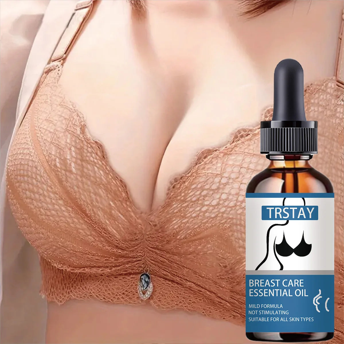 Breast Oil Breast Massager Sexy Oil Breast Enhancement Elasticity