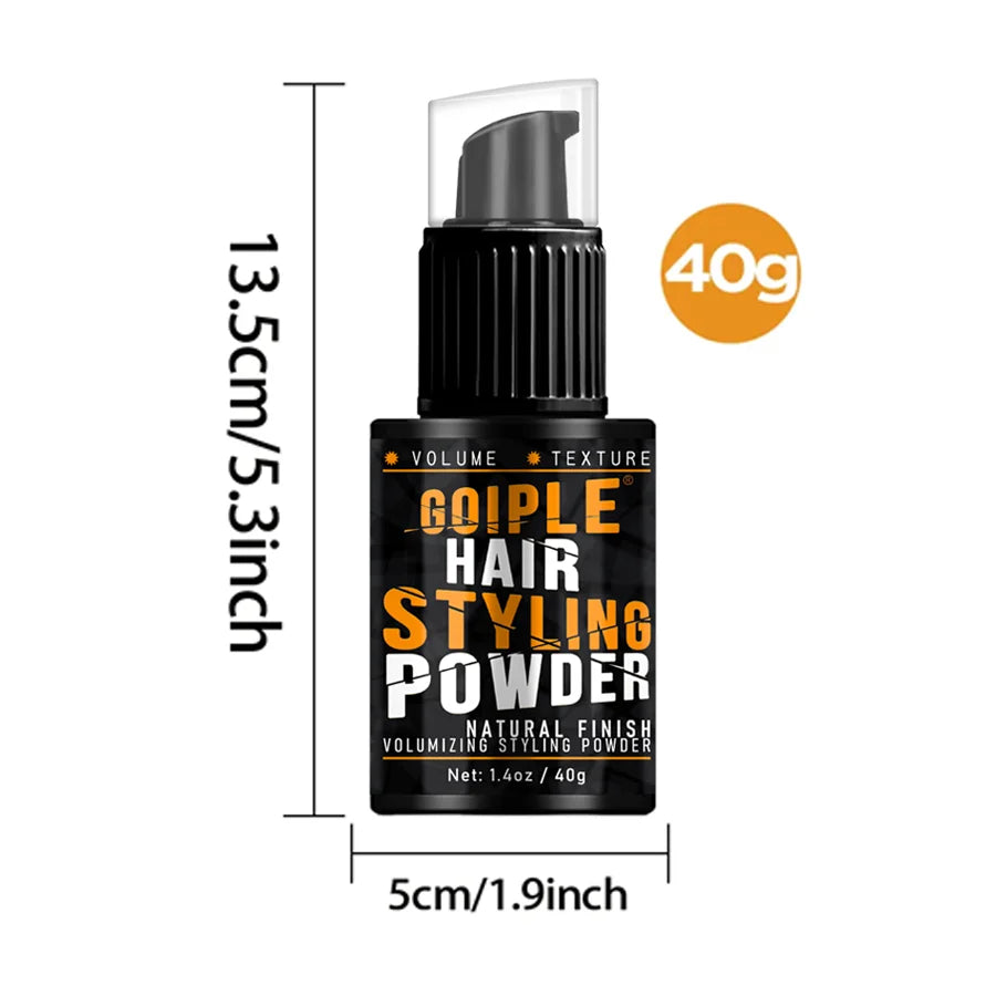 GOIPLE Hair Styling Powder Increase Volume Capturing Modeling Hairstyles Long-Lasting Texture Powders Spray Unisex - BlissFully