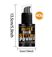 GOIPLE Hair Styling Powder Increase Volume Capturing Modeling Hairstyles Long-Lasting Texture Powders Spray Unisex - BlissFully