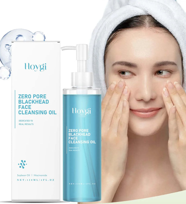 Makeup Remover Oil Purifying Pores Gentle Soothing for Face Eyes Lips Non-Tightening Refreshing Moisturizing Facial Cleanser Oil