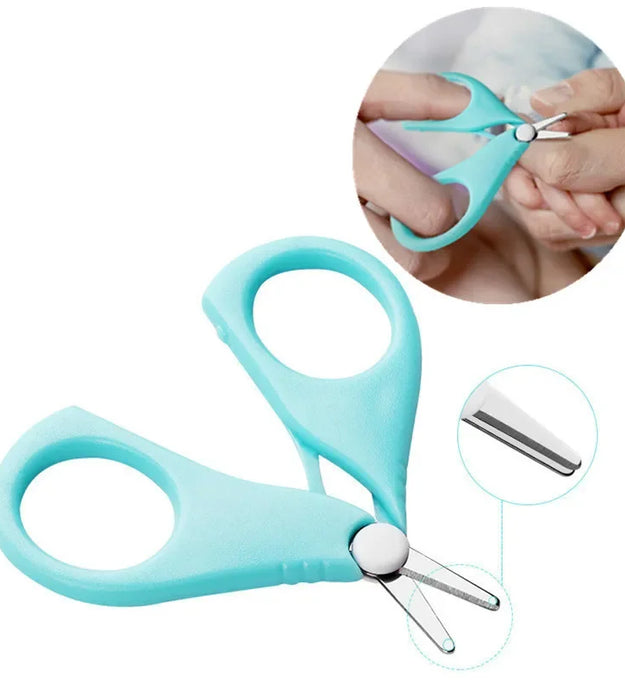 Safety Nail Clippers Scissors Cutter For Newborn Baby Convenient Daily Baby Nail Shell Shear Manicure Tool Baby Nail Scissors