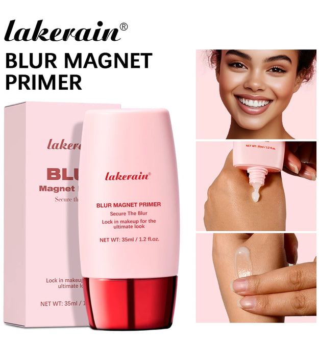 Lakerain Blur Magnet Primer Matte Finish Moisturizing Under Makeup Firming Skin Base Smooth Application Light Texture Primer