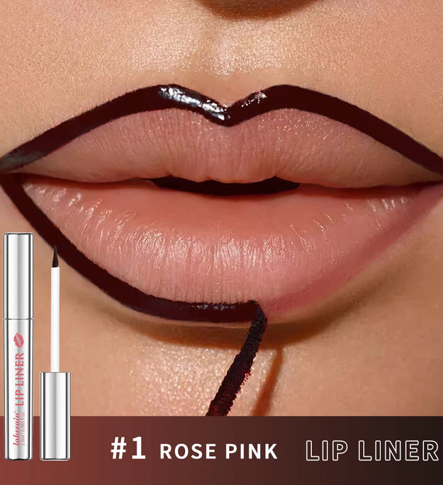 Lip Liner Pencil Peel Off Lip Stain Tattoo Long Wearing Matte Waterproof Smudge Proof Transfer Proof Lip Cosmetic For All Day