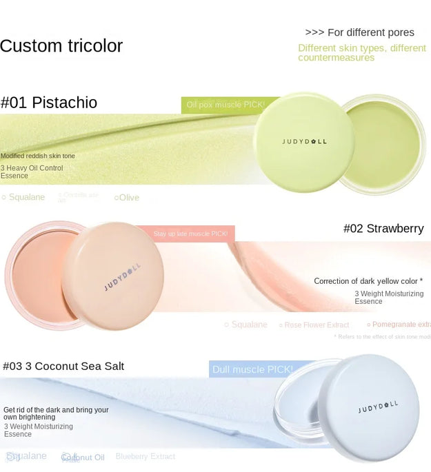 Judydoll Make-up Primer Lotion Invisible Pores Makeup Base Cream Brightens And Moisturises Skin 30g Moisturizer Before Makeup