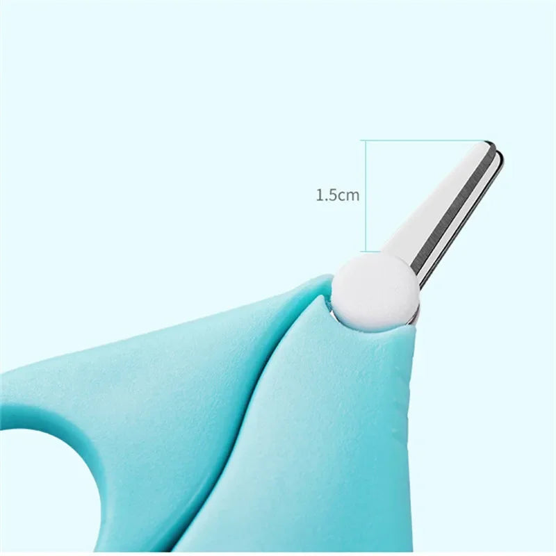 Safety Nail Clippers Scissors Cutter For Newborn Baby Convenient Daily Baby Nail Shell Shear Manicure Tool Baby Nail Scissors