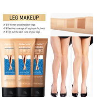 Leg Makeup Lotion Even Skin Tone Body Foundation Waterproof Long Lasting Body Tanning Cream Medium Bronze Leg Makeup - BlissFully