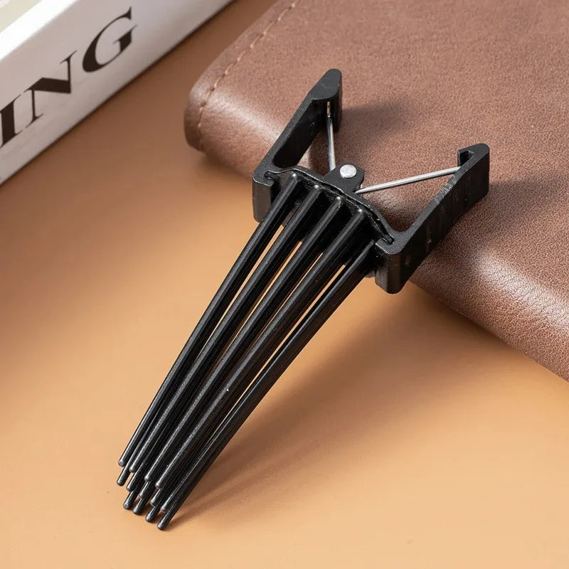 New Simple Fluffy Hairpin Curling Roots High Natural Fluffy Hair Clip Women Hair Curler Hair Curler Styling Fluffiness Tool Comb - BlissFully