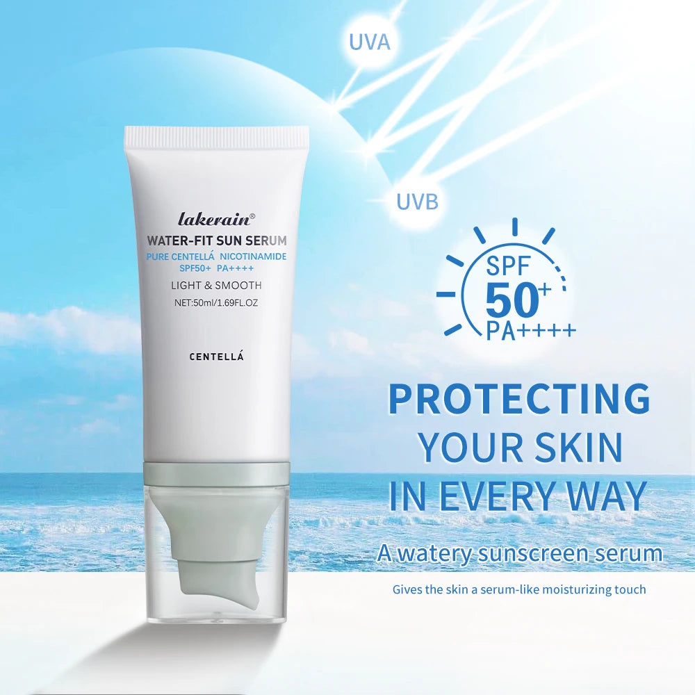 SPF50 Facial Centella Sunscreen Protector Solar Sunblock Skin Whitening Cream Korean Moisturizing Protector New Care Body