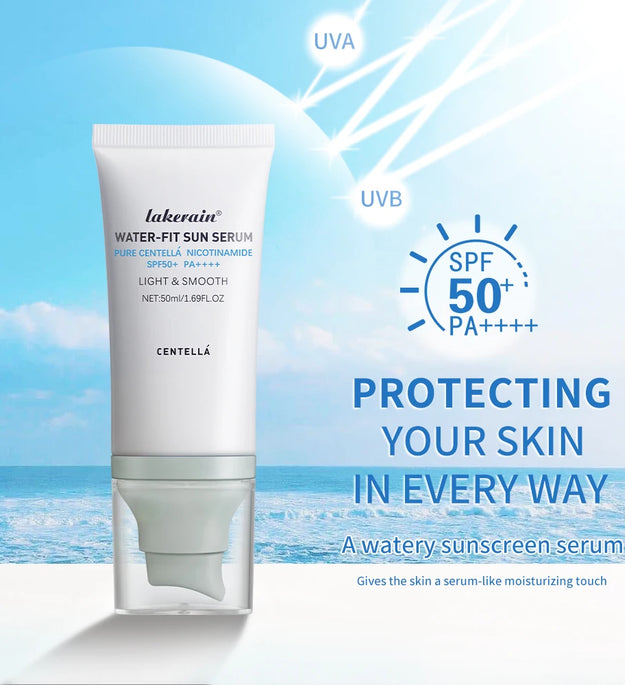 SPF50 Facial Centella Sunscreen Protector Solar Sunblock Skin Whitening Cream Korean Moisturizing Protector New Care Body