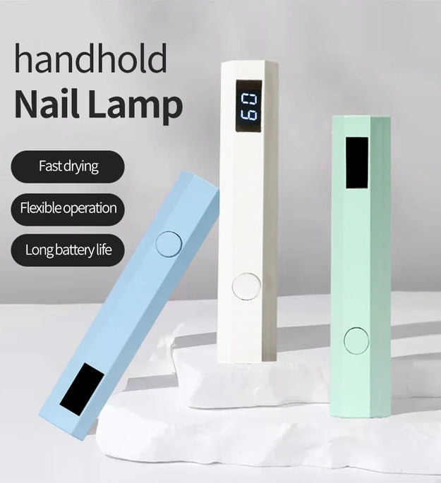 Mini Fashion And Portable Salon Quick Dry USB Nail Dryer Machine Home Phototherapy Tools Professional UV LED Nail Lamp