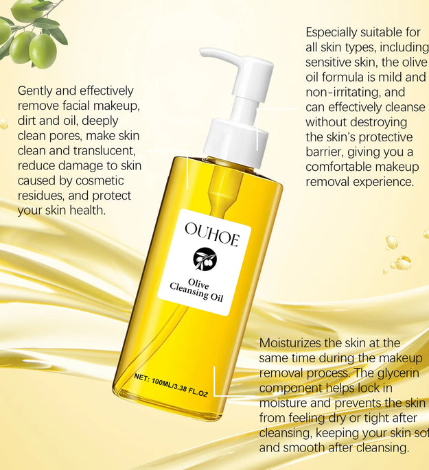 Cleansing Oil Dissolving Makeups Removing Dirt Purifying Pore Nourishing Moisturizing Radiant Lightweight Makeup Remover Oil