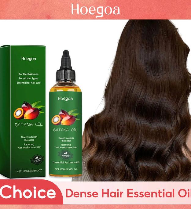 Batana Nourishing Hair Oil Hair Strengthen Repair Split Ends Damage Increase Hair Thickness Smoothness Dense Hair Essential Oil