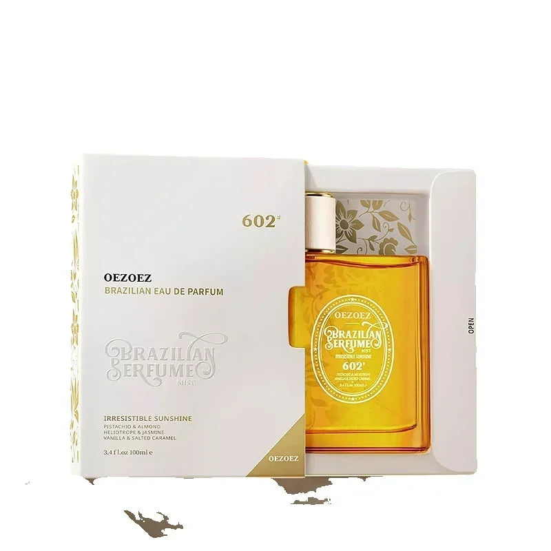 Caramel Vanilla Unisex Eau De Toilette Rich Gourmet Tone Lasting Fresh Vibrant Woody Perfume Exudes Charm Fragrance Spray 100ml