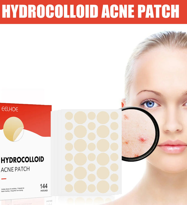 Hydrocolloid Acne Patches 2 Sizes Invisible Makeup-Friendly Pore Care Acne Pimple Patch Breathable for Comedones Treatment - BlissFully