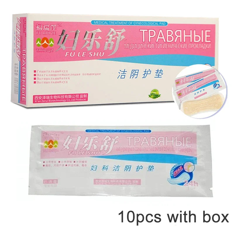 5/10pcs Herbal Pads Feminine Hygiene Fuleshu tampons Pads For Women Health natural herbars panty liner towel Gynecological pads