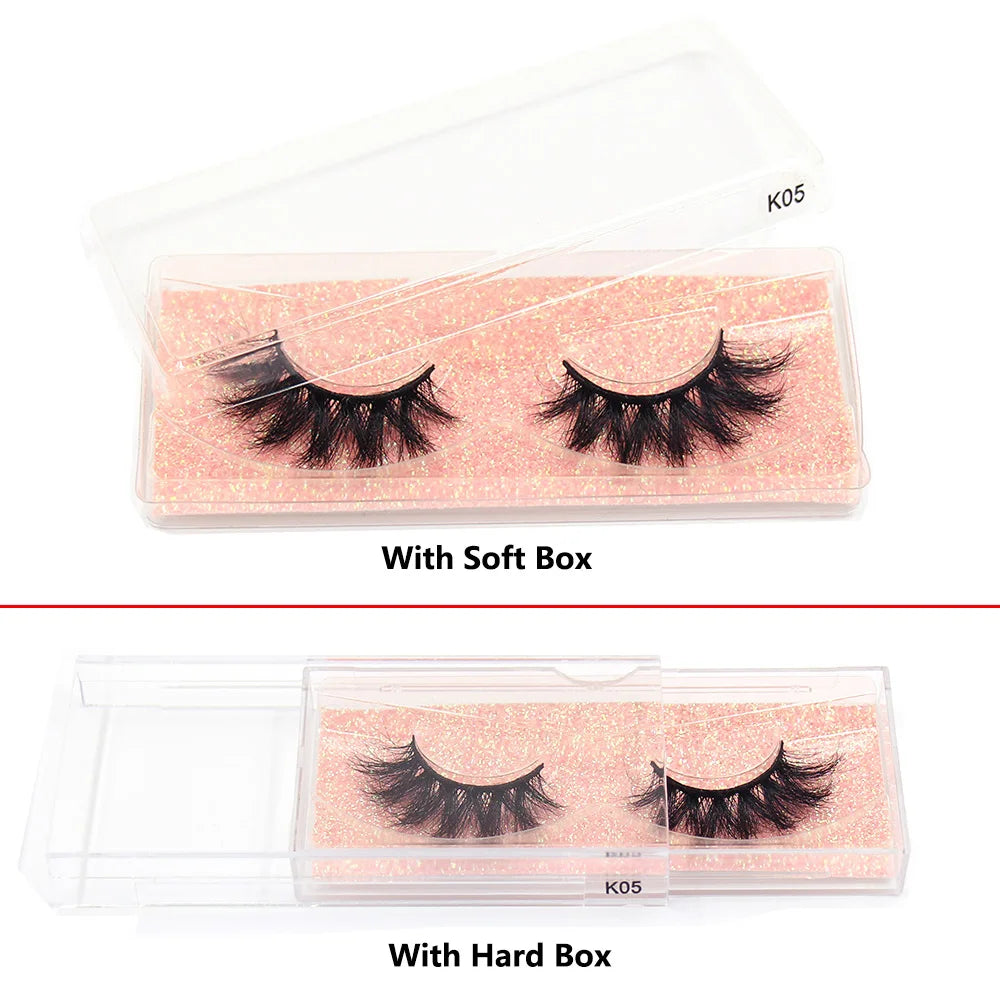 AMAOLASH Eyelashes Mink Eyelashes Thick Natural Long False Eyelashes 3D Mink Lashes High Volume Soft Dramatic Eye Lashes Makeup