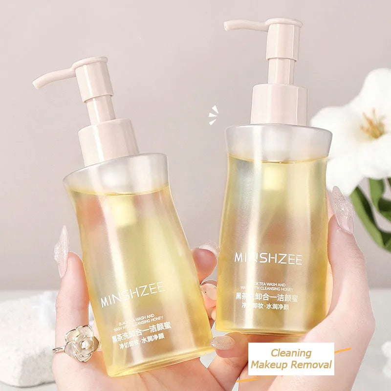 Facial Cleanser Cleaning and Makeup Removal in One Makeup Remover Gentle Non Irritating Cleansing Water Oil-Control Cleansing