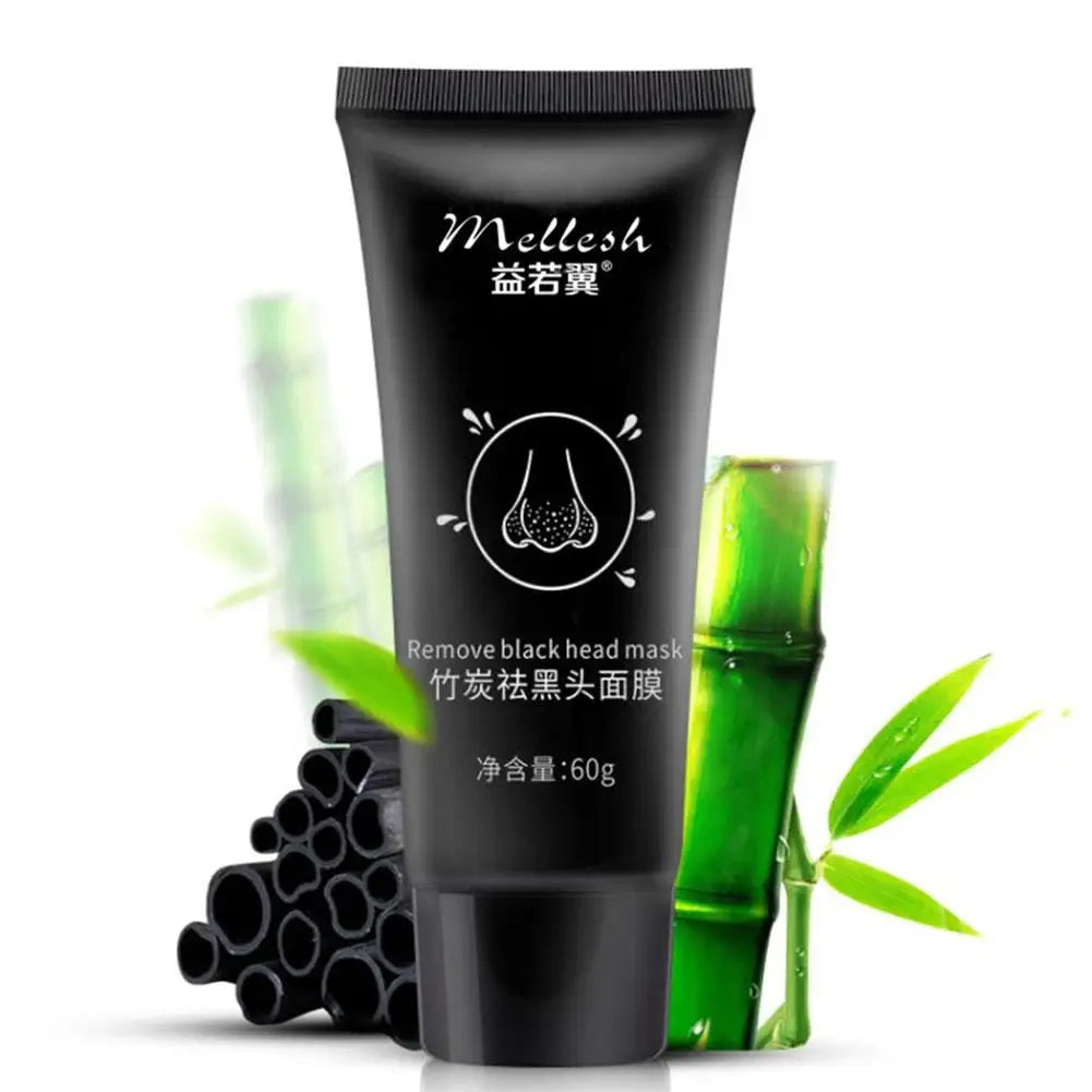 Bamboo Charcoal Facial Mask Blackhead Removing Facial Mask 60g Dirt Removing Cleaning Pore Layer Cleaning Skin Care Facial Mask
