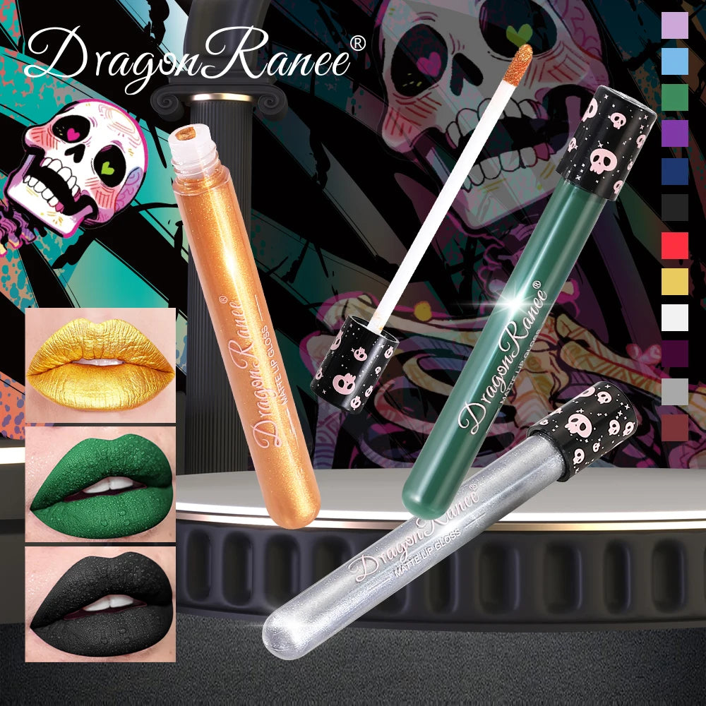 Colorful Lip Gloss Lip Glaze Tube Lip Glaze Lip Makeup Easy to Apply Waterproof Matte Lip Gloss Party Lip Makeup Lip Gloss Not Easy to Fade Lip Gloss