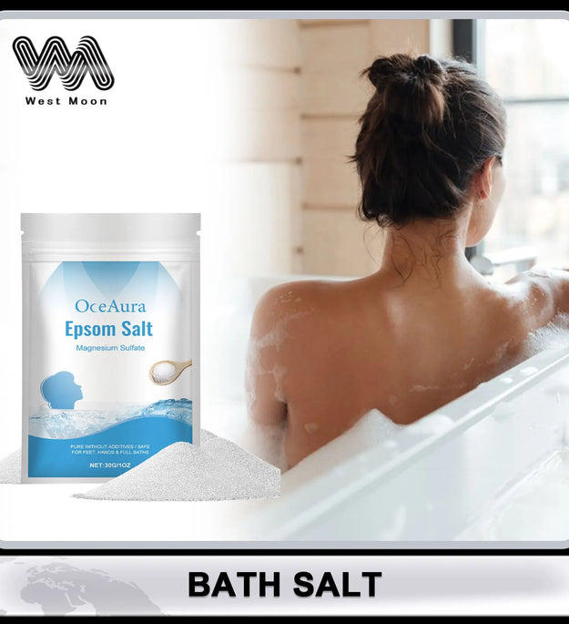 Bath Salt Spa Exfoliating Dead Skin Removal Improve Roughness Smoothing Cleansing Skin Body Wash Soothing Moisturizing Skin Care