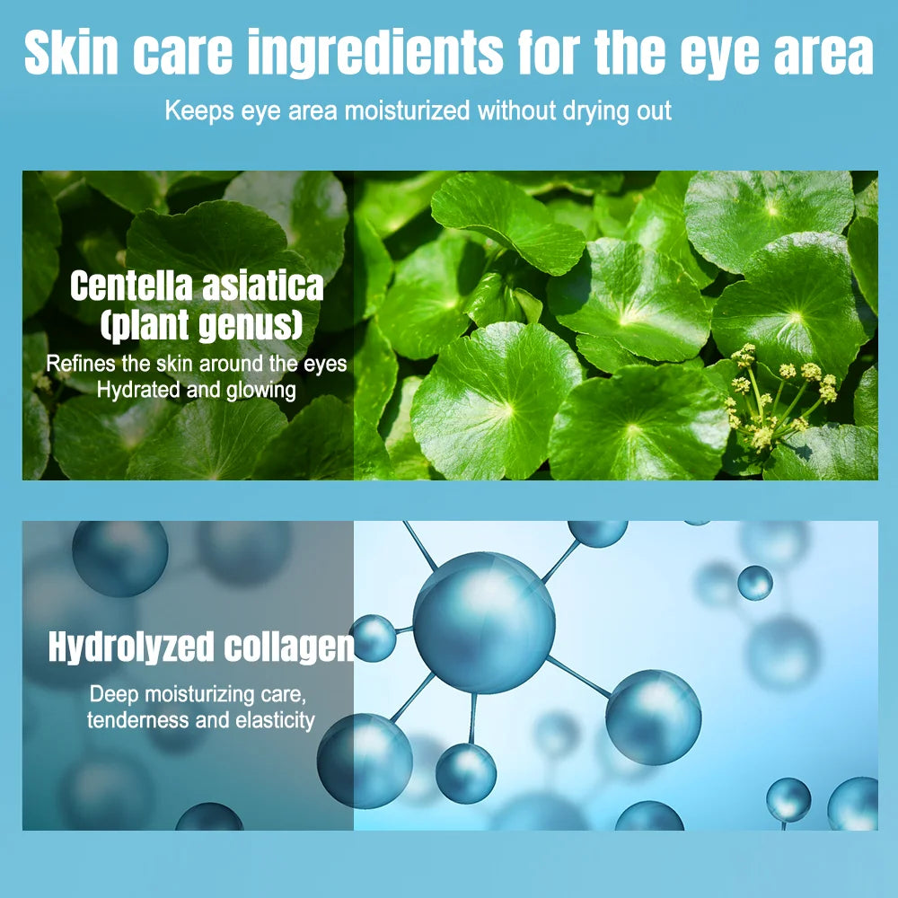 Centella Eyes Cream Nicotinamide Fade Fine Lines Lightening Dark Circles Firming Eye Bags Puffiness Moisturizing Eye Care