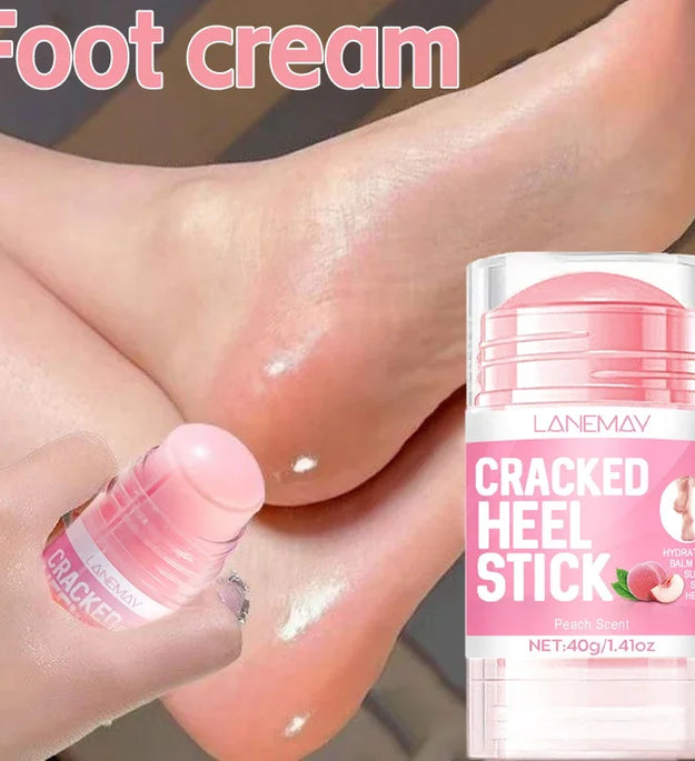 40g Ultra-Hydrating Foot Cream Softening Dry Cracked Feet Daily Foot Care Solution Feet Cream Stick Repairing Moisturizing Tool