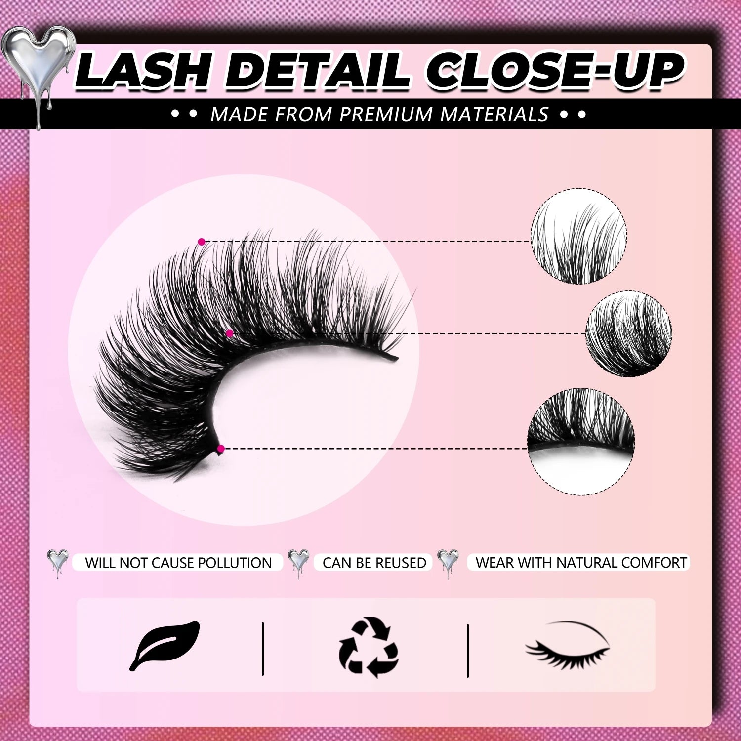Veltrinay False Eyelashes Cat Eye Lashes Wispy Strips 3D Mink Lashes Fake Eyelashes Fluffy Volume Dramatic Fake Lashes Makeup