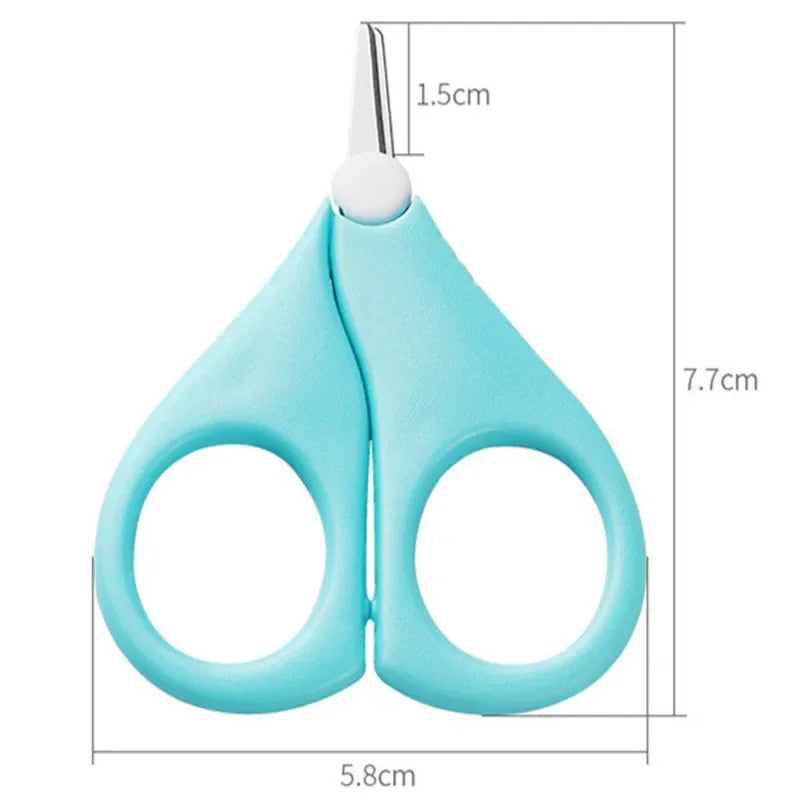 Safety Nail Clippers Scissors Cutter For Newborn Baby Convenient Daily Baby Nail Shell Shear Manicure Tool Baby Nail Scissors