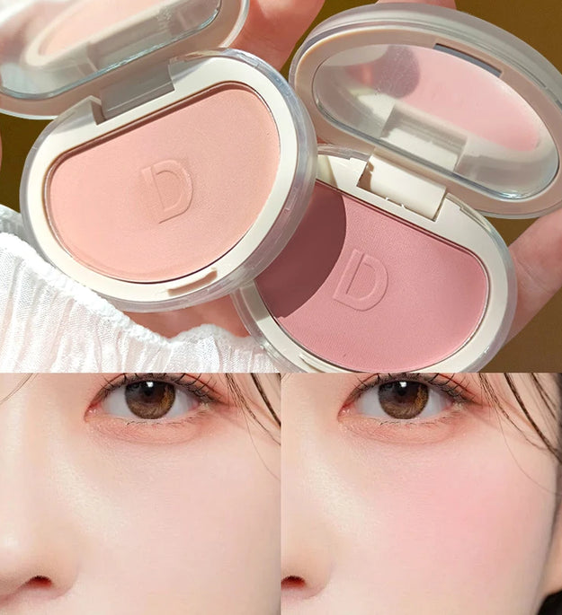 DaimAnpu monochrome honey powder powder blusher, high gloss, natural brightening, rouge setting, powder blusher cream